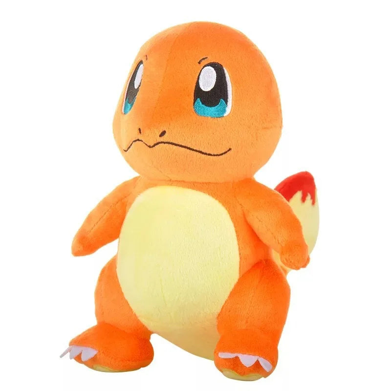 Pokémons de pelúcia para coleção. Pikachu, Charmander, Bulbasauro, Psyduck...