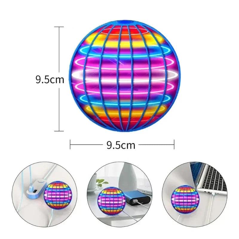 Bola Boomerang Mágica com LED